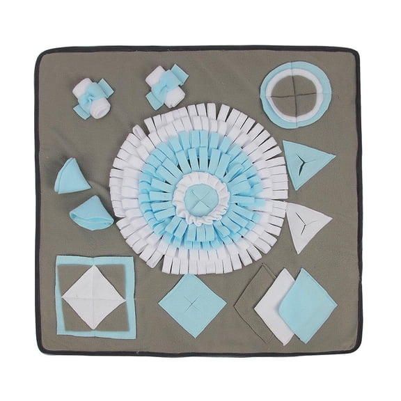 Rvaymup Pet Dog Snuffle Mat Nose Smell Training Blanket Sniffing Pad Slow Feeding Bowl