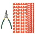 thumbnail image 1 of CIYISON Pinless Voyeurs with Pliers Set Chicken Glasses Pheasants Poultry Blinders for Improved Survival, 1 of 7