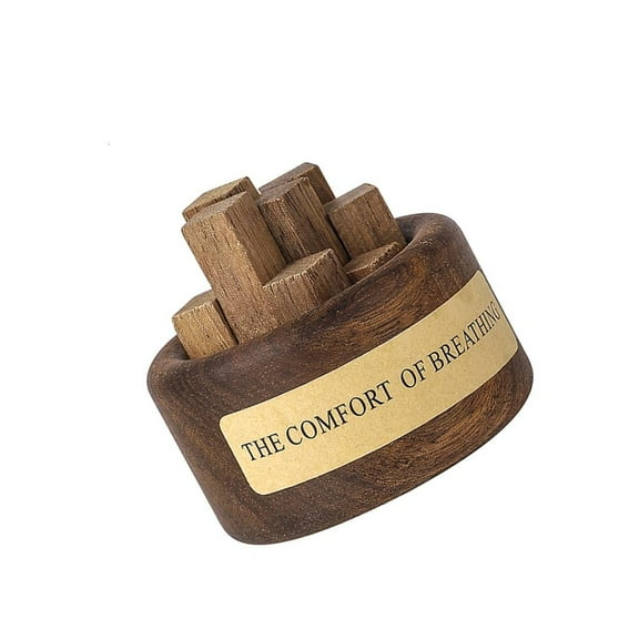 Rvaymup Wood Scent Dispenser Woodpile Essential Oil Diffuser for Living Room and Bedroom