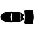 thumbnail image 1 of Rvinyl Car Window Pre Cut Tint Film DIY Kit Complete 5% Fits Honda Accord 2013-2017 Sedan, 1 of 8