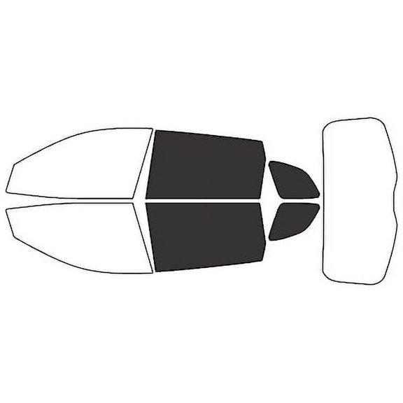 Rvinyl Car Window Pre Cut Tint Film Kit Back 20% Single Ply Fits Jeep Cherokee 2014-2023