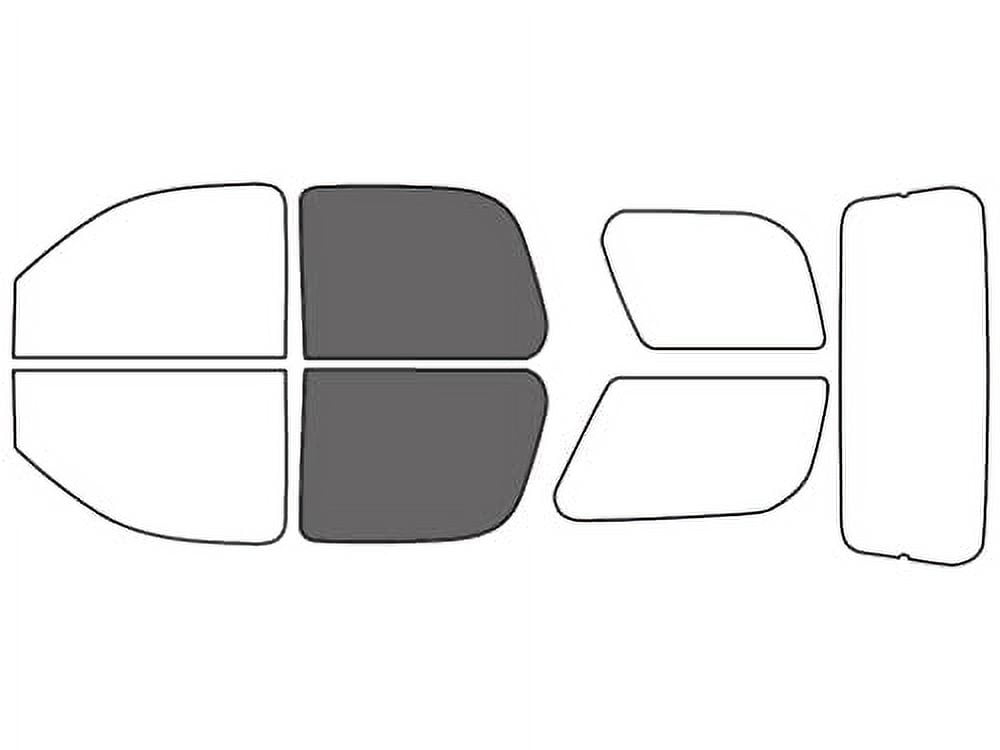Rvinyl Precut Window Tint Kit For 1995-2005 Chevy S-10 Blazer (4-Door) - 5 Year Warranty, DIY Install