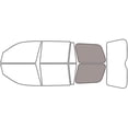 thumbnail image 1 of Rvinyl Car Window Pre Cut Tint Film Kit Cargo 50% Single Ply Fits Honda Pilot 2003-2008, 1 of 8