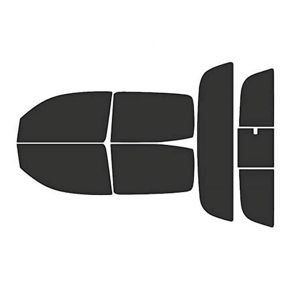 Rvinyl Car Window Pre Cut Tint Film Kit Complete 20% Fits Toyota Tacoma 2005-2015 4 Door