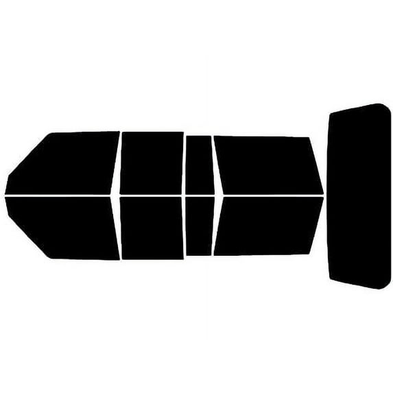 Rvinyl Car Window Pre Cut Tint Film Kit Complete 5% Fits Jeep Cherokee 1997-2001 4 Door