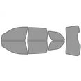 thumbnail image 1 of Rvinyl Car Window Pre Cut Tint Film Kit Complete 50% Fits Jeep Grand Cherokee 2011-2013, 1 of 8