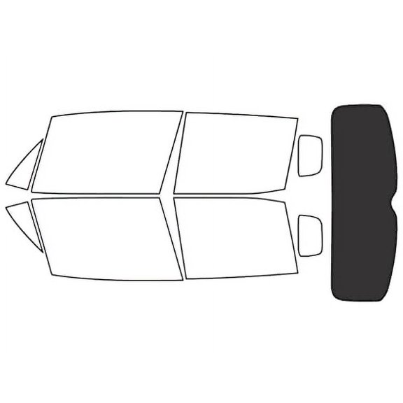 Rvinyl Car Window Pre Cut Tint Film Kit Rear Windshield 20% Fits Jeep Renegade 2015-2023
