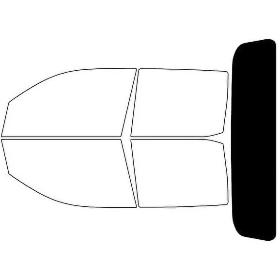 Rvinyl Car Window Pre Cut Tint Film Kit Rear Windshield 5% Fits Ford Maverick 2022-2023