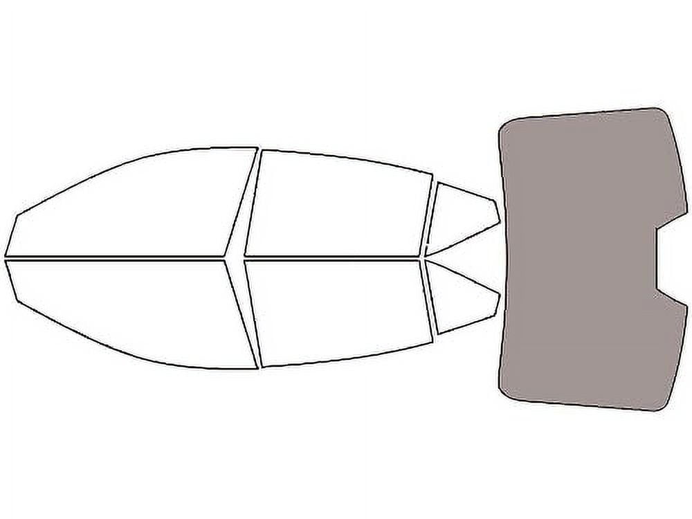 Rvinyl Car Window Pre Cut Tint Film Kit Rear Windshield 50% Fits Nissan ...