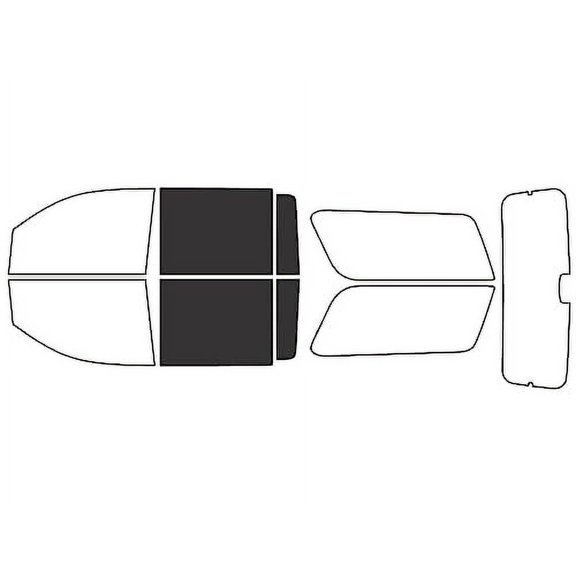 Rvinyl Car Window Pre Cut Tint Kit Back 20% Single Ply Fits Chevrolet Suburban 2015-2020