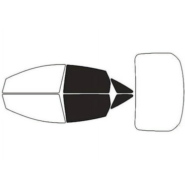 True Line Automotive Precut Car Window Tint Compatible with Ford Focus