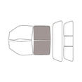 thumbnail image 1 of Rvinyl Car Window Pre Cut Tint Kit Back 50% Single Ply Fits Ford F-250 2008-2016 4 Door, 1 of 8