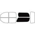 thumbnail image 1 of Rvinyl Car Window Pre Cut Tint Kit Cargo 5% Single Ply Fits Chevrolet Suburban 2007-2014, 1 of 8