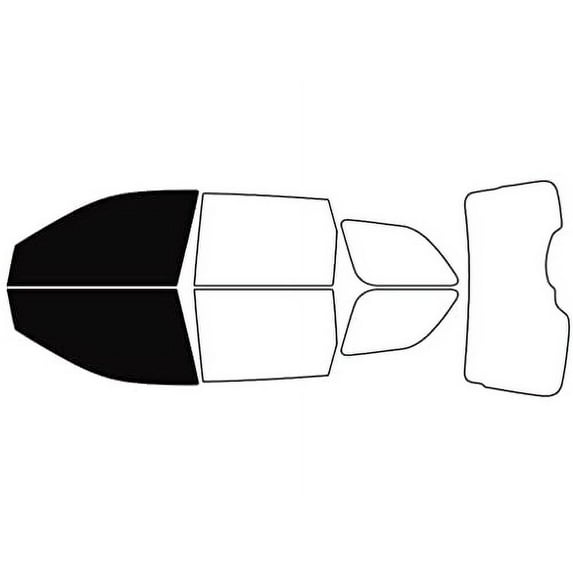 Rvinyl Car Window Pre Cut Tint Kit Front 5% Single Ply Fits Jeep Grand Cherokee 2011-2013