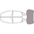 thumbnail image 1 of Rvinyl Car Window Pre Cut Tint Kit Rear Windshield 50% Single Ply Fit Ford Edge 2015-2024, 1 of 8