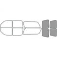 thumbnail image 1 of Rvinyl Car Window Tint Film DIY Kit Rear Windshield 50% Fits Chevrolet Suburban 2000-2006, 1 of 8