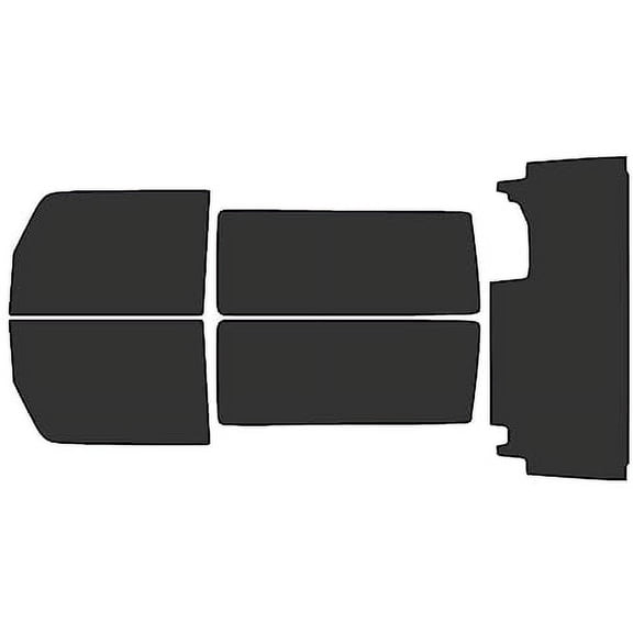 Rvinyl Car Window Tint Kit Complete 20% Single Ply Fit Jeep Wrangler 2011-2018 2 Door, JK