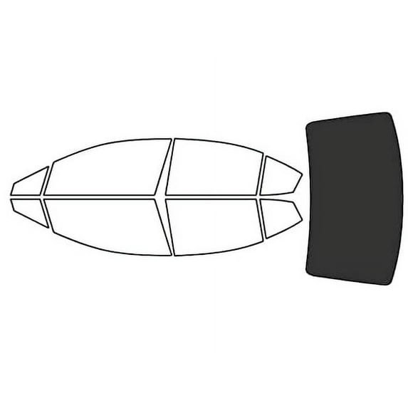 Rvinyl Car Window Tint Kit Rear Windshield 20% Single Ply Fits Subaru WRX 2015-2021 Sedan