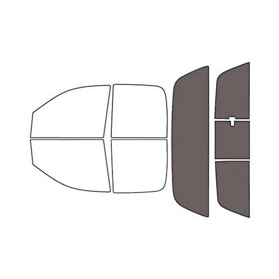 Rvinyl Car Window Tint Kit Rear Windshield 35% Fits Dodge Ram 2002-2008 4 Door Quad Cab