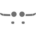 thumbnail image 1 of Rvinyl Fog Light Tint Covers Compatible with Jeep Gladiator 2020-2025 - Clear, 1 of 7