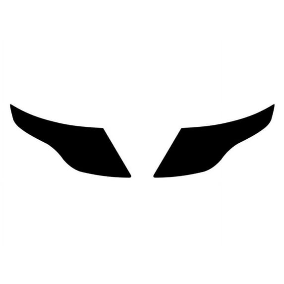 Rvinyl Headlight Protection Film Covers Compatible with Ford Explorer 2011-2015 - Matte Smoke