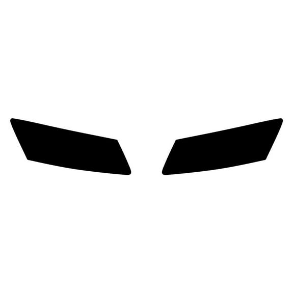 Rvinyl Headlight Tint Covers Compatible with Audi Q5 2009-2012 - Matte Smoke
