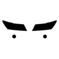 thumbnail image 1 of Rvinyl Headlight Tint Covers Compatible with Dodge Journey 2009-2020 - Blackout Smoke, 1 of 10