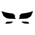 thumbnail image 1 of Rvinyl Headlight Tint Covers Compatible with Lexus GX 2014-2023 - Matte Smoke, 1 of 10