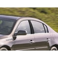 thumbnail image 1 of Rvinyl Pillar Post Window Trim Compatible with Buick Lucerne 2006-2011 - Carbon Fiber 3D (Black), 1 of 10