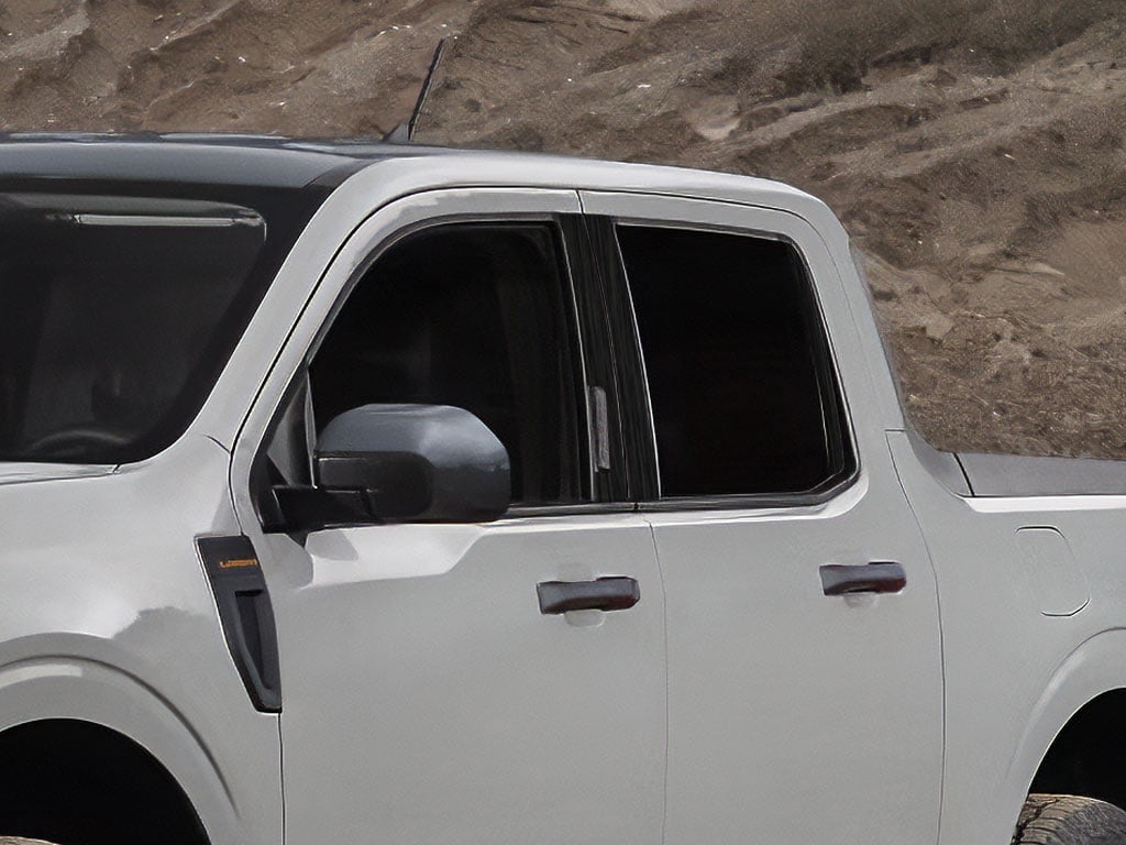 Rvinyl Pillar Post Window Trim Compatible with Ford Maverick 2022-2024 ...
