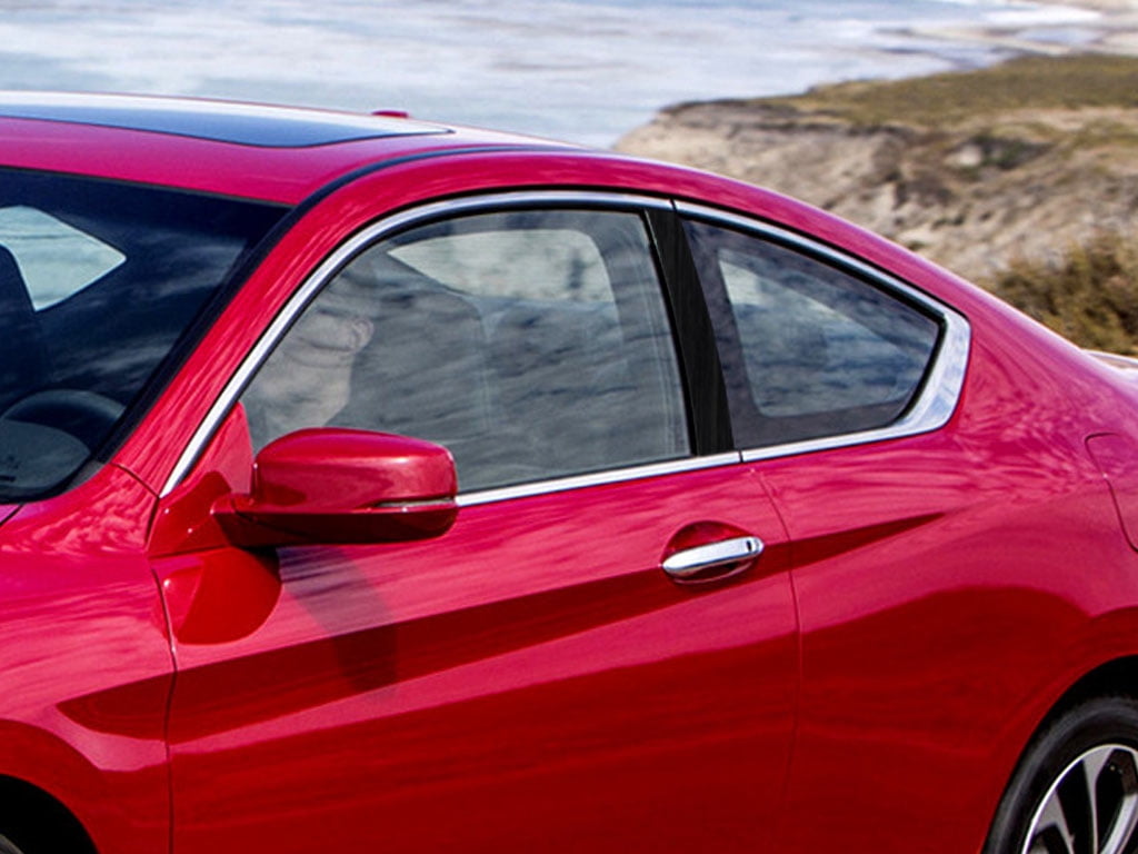Rvinyl Pillar Post Window Trim Compatible with Honda Accord 2008-2012 ...