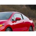 thumbnail image 1 of Rvinyl Pillar Post Window Trim Compatible with Honda Civic 2012-2015 (Coupe) - Aluminum (Brushed, 1 of 8