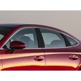 thumbnail image 1 of Rvinyl Pillar Post Window Trim Compatible with Hyundai Sonata 2020-2024 - Matte (Black), 1 of 8