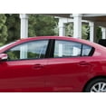 thumbnail image 1 of Rvinyl Pillar Post Window Trim Compatible with Mazda Mazda3 2010-2013 (Sedan) - Aluminum (Brushed, 1 of 9