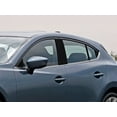 thumbnail image 1 of Rvinyl Pillar Post Window Trim Compatible with Mazda Mazda3 2014-2018 (Sedan / Hatchback) - Aluminum, 1 of 8