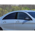 thumbnail image 1 of Rvinyl Pillar Post Window Trim Compatible with Mercedes-Benz CLA-Class 2014-2018 - Aluminum (Brushed, 1 of 8