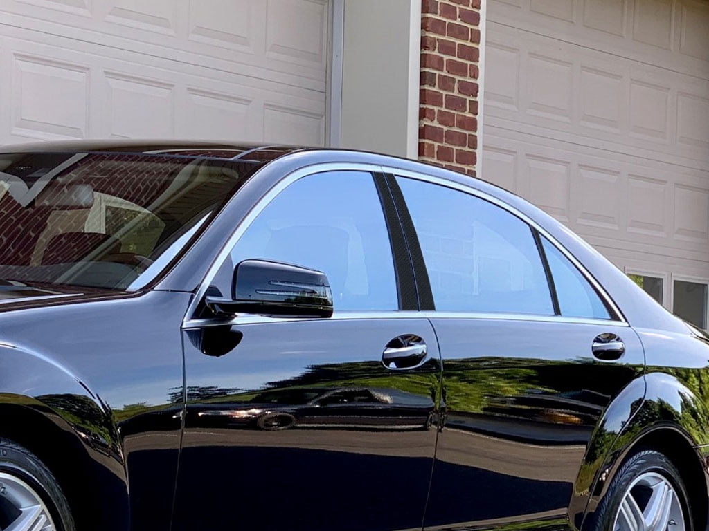 Rvinyl Pillar Post Window Trim Compatible with Mercedes-Benz S-Class ...