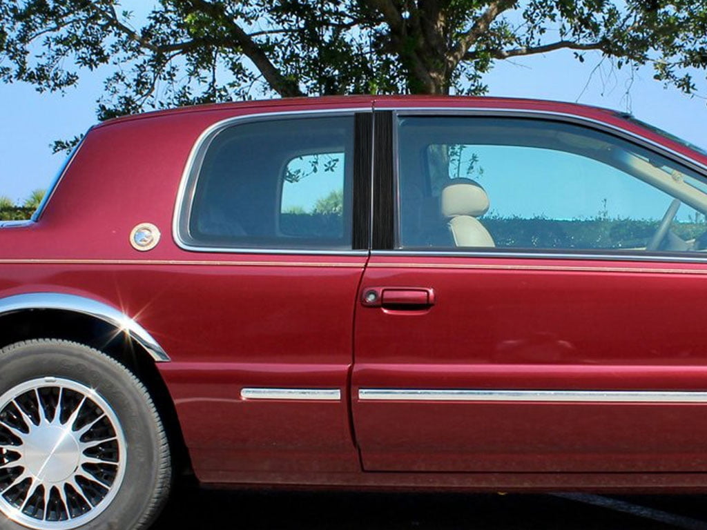 Rvinyl Pillar Post Window Trim Compatible with Mercury Cougar 1990-1997 ...