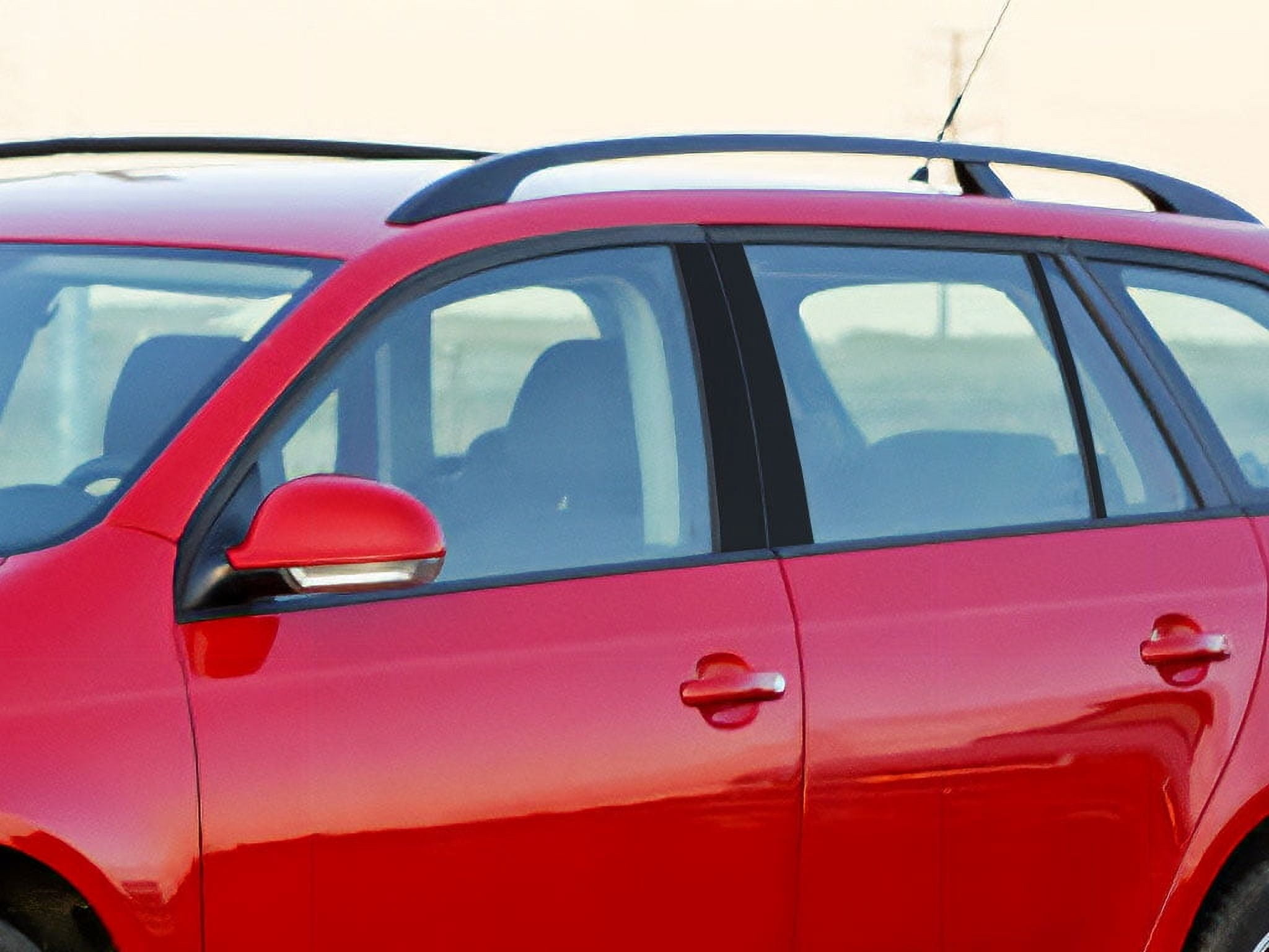 Rvinyl Pillar Post Window Trim Kit Matte Black Fits Volkswagen Jetta ...
