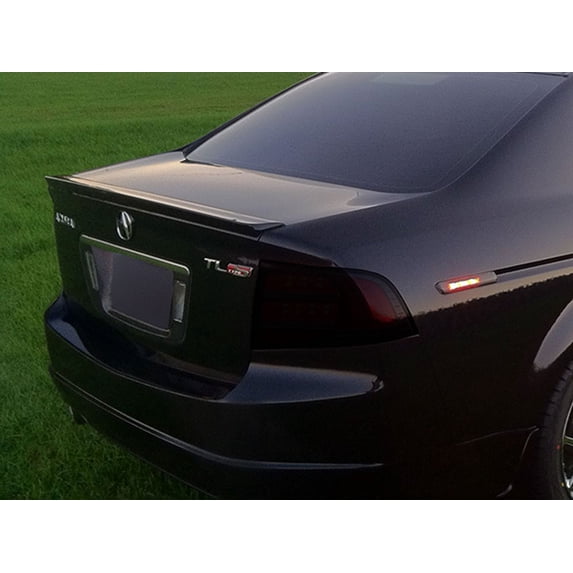Rvinyl Tail Light Tint Covers Compatible with Acura TL 2007-2008 - Smoke