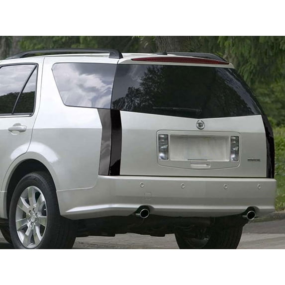 Rvinyl Tail Light Tint Covers Compatible with Cadillac SRX 2004-2009 - Smoke