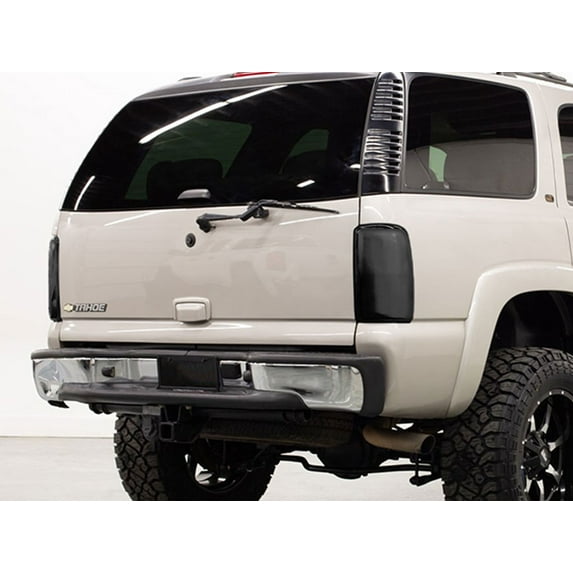 Rvinyl Tail Light Tint Covers Compatible with Chevrolet Tahoe 2000-2006 - Blackout Smoke