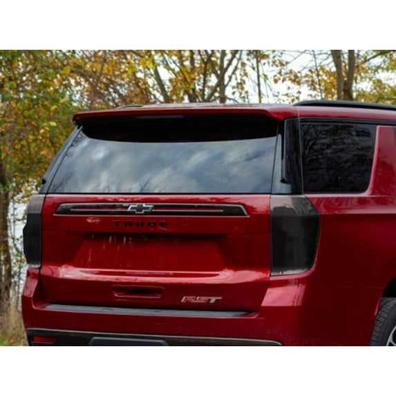 Rvinyl Tail Light Tint Covers Compatible with Chevrolet Tahoe 2021-2024 - Matte Smoke