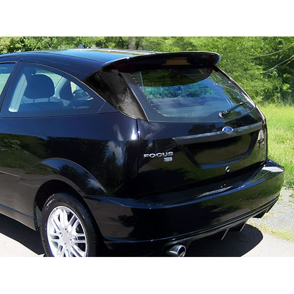 Rvinyl Tail Light Tint Covers Compatible with Ford Focus 2005-2007 (Hatchback) - Blackout Smoke