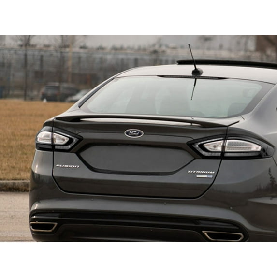 Rvinyl Tail Light Tint Covers Compatible with Ford Fusion 2013-2016 - Smoke