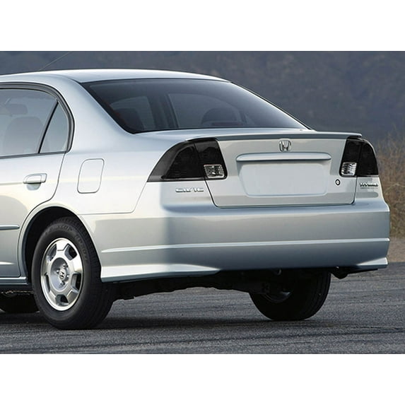 Rvinyl Tail Light Tint Covers Compatible with Honda Civic 2001-2005 (Sedan) - Matte Smoke
