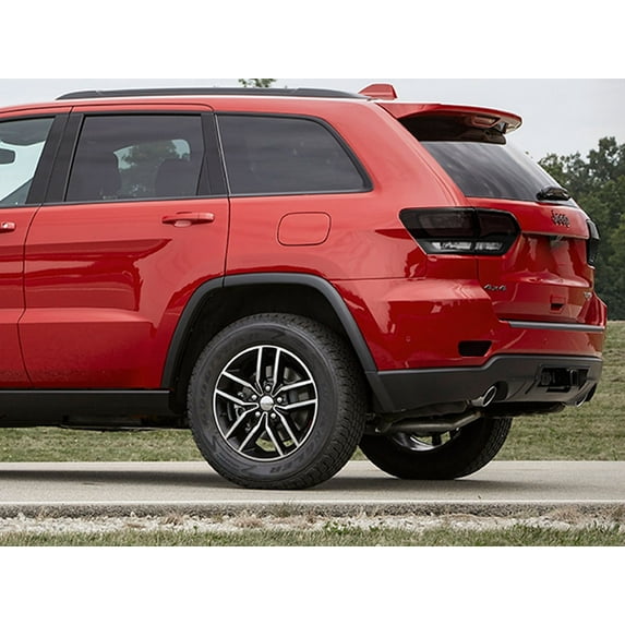 Rvinyl Tail Light Tint Covers Compatible with Jeep Cherokee 2019-2023 - Blackout Smoke