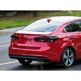 thumbnail image 1 of Rvinyl Tail Light Tint Covers Compatible with Kia Forte 2017-2018 (Sedan) - Smoke, 1 of 10
