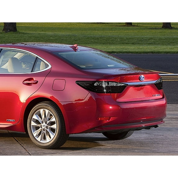 Rvinyl Tail Light Tint Covers Compatible with Lexus ES 2007-2012 - Blackout Smoke