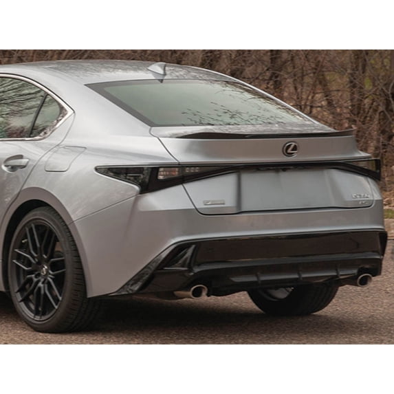 Rvinyl Tail Light Tint Covers Compatible with Lexus IS 2021-2024 - Matte Smoke